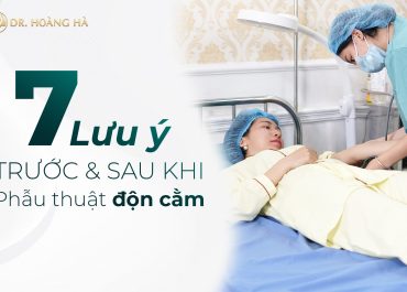 7 lưu ý quan trọng trước & sau khi phẫu thuật độn cằm