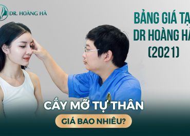 Cấy mỡ mặt tự thân giá bao nhiêu? Bảng giá tại Dr Hoàng Hà(2024)