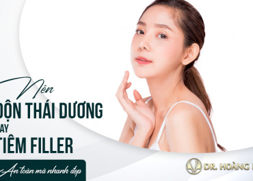 Nên độn thái dương hay tiêm filler? An toàn mà nhanh đẹp