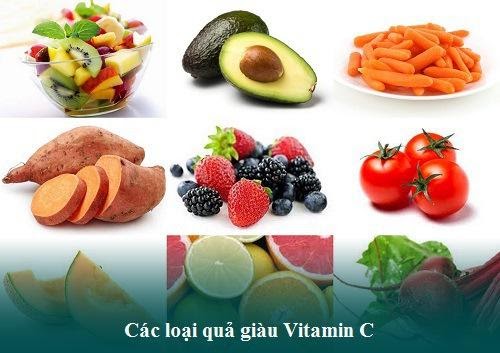 Hút mỡ xong nên ăn nhiều các loại thực phẩm chứa Vitamin C