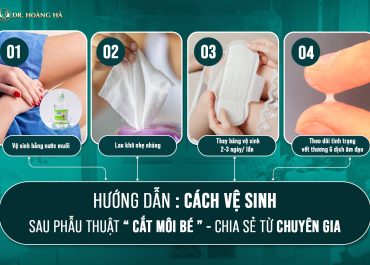 Hướng dẫn cách vệ sinh sau phẫu thuật cắt môi bé - Chia sẻ từ chuyên gia