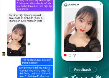 [Feedback Khách Hàng] – Cấy mỡ tự thân giúp mình tìm lại vẻ rạng rỡ đã mất